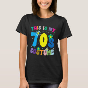 Camiseta Roupas de discoteca dos anos 70 para mulheres e ho