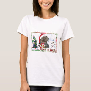 Camiseta Roupas de Férias do Rato Cachorro Sedoso Sasha Syd