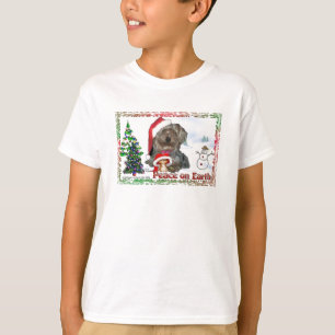 Camiseta Roupas de Férias do Rato Cachorro Sedoso Sasha Syd