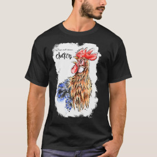 Camiseta Roupas De Frango Cluckers Rise And Shine