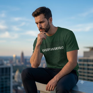 Camiseta Roupas de introvertido com saúde mental excessiva