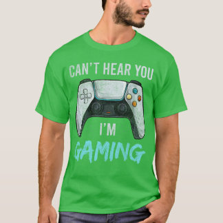Camiseta Roupas de jogos para homens engraçados Apparel Gam