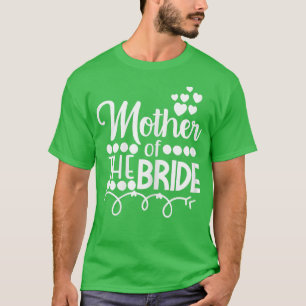 Camiseta Roupas de Mãe da Noiva para Mulheres, Casamento da