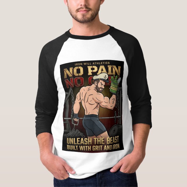 Camiseta Roupas de manga comprida (Frente)