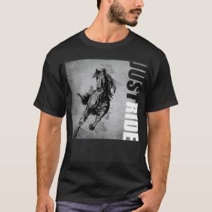 Camiseta Roupas de Montaria a Cavalo Cavalo