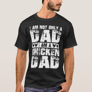 Camiseta Roupas de Pai de Galinha Masculinas - Acessório Fo