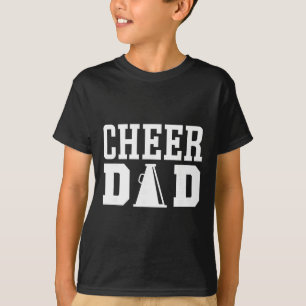 Camiseta Roupas de Pai de Torcida para Pai de Cheerleader