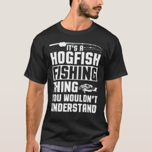 Camiseta Roupas de Peixe Hog Melhor Design de Pescadores