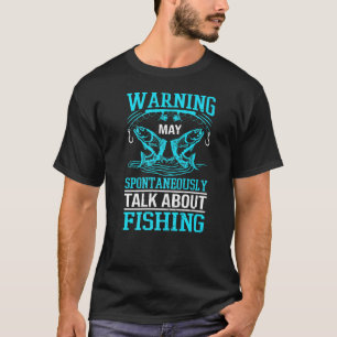 Camiseta Roupas de Pesca Para Acessórios de Pescador Peixe