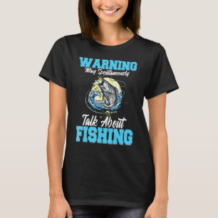Camiseta Roupas de Pesca para Acessórios de Pescador Peixe