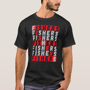 Camiseta Roupas de Pesca para Homens Pescadores da Bandeira