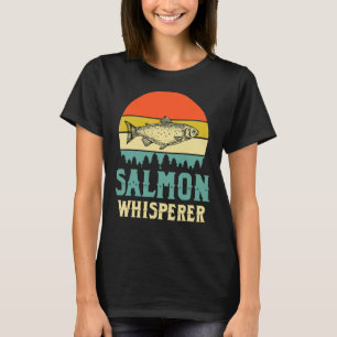 Camiseta Roupas de Pesca Salmon Whisperer Pacific Sockeye F