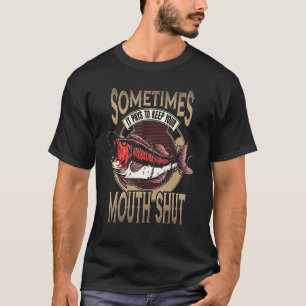 Camiseta Roupas de Pescador para Homens Pesca de Robalo Vin