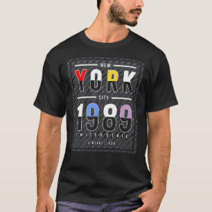 Camiseta Roupas de rua de Nova York 