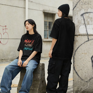 Camiseta Roupas de Rua Faça Algum Barulho
