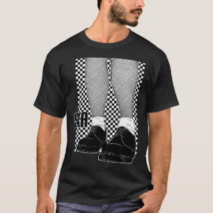 Camiseta Roupas de Ska Reggae Two Tone 2 Tom