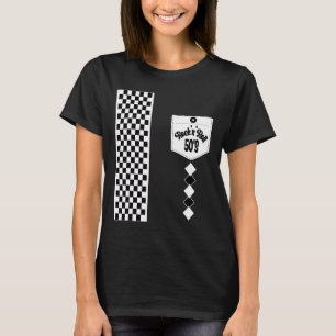 Camiseta Roupas de Sock Hop dos anos 50 Rockabilly Bowling