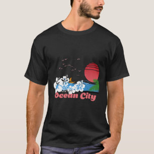 Camiseta Roupas de Surf de Férias em Ocean City Maryland