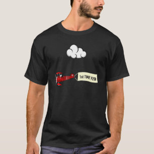 Camiseta Roupas De Viagem Para Crianças De Aviões De Primei