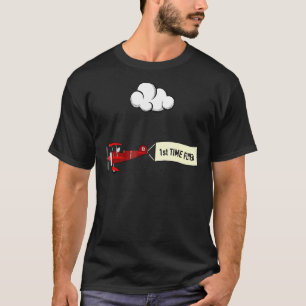 Camiseta Roupas De Viagem Para Crianças De Aviões De Primei