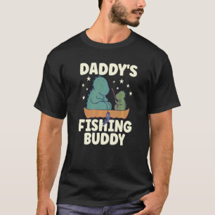 Camiseta Roupas do aplicativo do parceiro de pesca do papai
