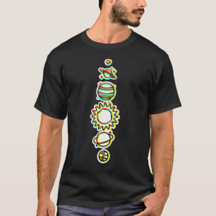 Camiseta Roupas Espaciais - Astronautas Viajando Para Plane