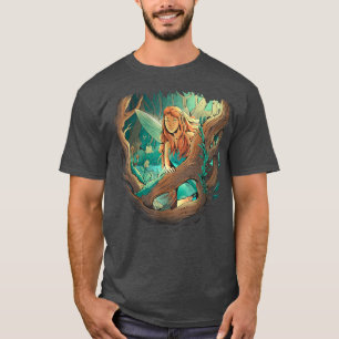 Camiseta Roupas Estéticas De Fada Fairycore Para Mulheres