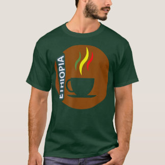 Camiseta Roupas etíopes Café