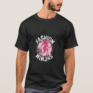 Camiseta Roupas femininas Ninjas da Moda, roupas de menina,