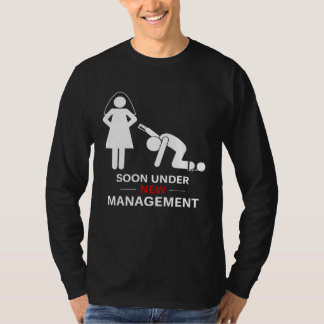 Camiseta Roupas Íntimas Masculinas Sob Nova Gestão Festa de