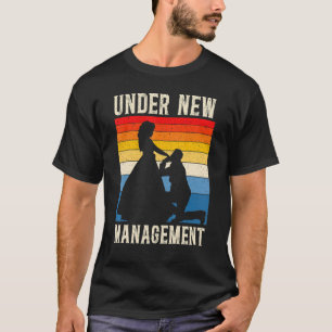 Camiseta Roupas Íntimas Masculinas Sob Nova Gestão Noivo Ca