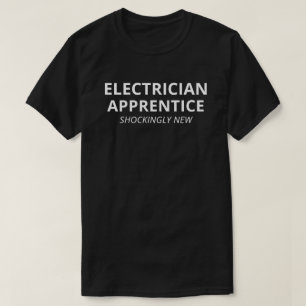 Camiseta Roupas masculinas de aprendiz de eletricista diver