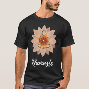 Camiseta Roupas Namaste Para Um Amante De Yoga