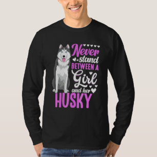 Camiseta Roupas Para Cães Husky Siberiano Para Proprietário