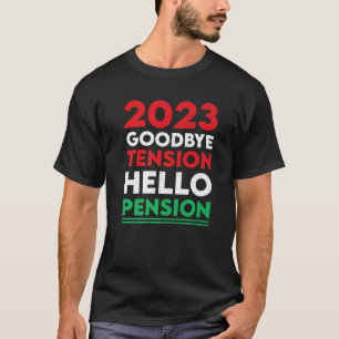 Camiseta Roupas para Colega de Trabalho Aposentado em 2023