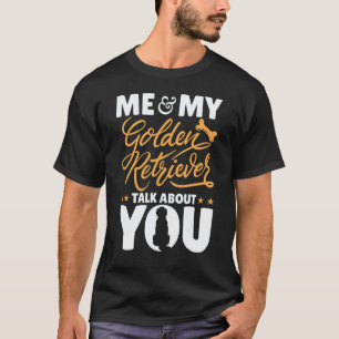 Camiseta Roupas para Golden Retriever Design para Donos d