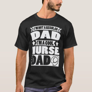 Camiseta Roupas para Pai Enfermeiro Masculino - Design de P