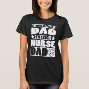 Camiseta Roupas para Pai Enfermeiro Masculino - Design de P