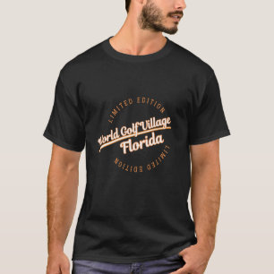 Camiseta Roupas Retro Athletic World Golf Village FL