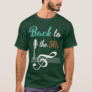Camiseta Roupas Rockabilly dos anos 50 Sock Hop Presentes G