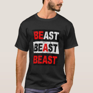 Camiseta Roupas Vintage Be A Beast Sportss Co Retro Be A