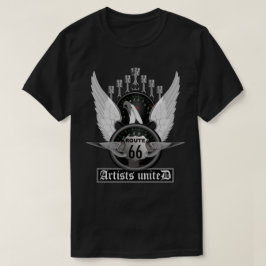 Camiseta Route 66 Artists United V-8 T-Shirt
