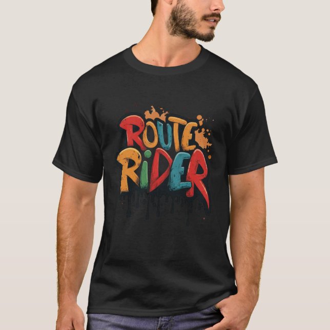 CAMISETA ROUTE RIDER (Frente)