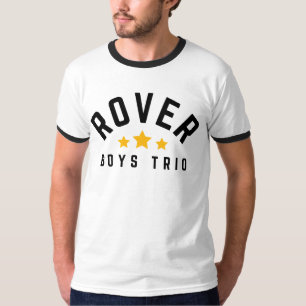 Camiseta Rover Boys Trio Vintage Style Ringer T-Shirt
