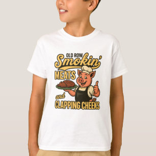 Camiseta Row Smokin Meats and Clapps Cheeks