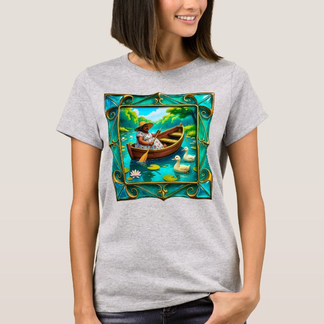 Camiseta Rowboat Lady Escape (Frente)