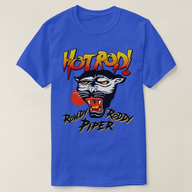 CAMISETA ROWDY RODDDY PANTHER (Frente do Design)