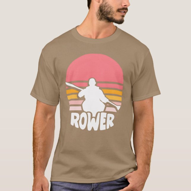 Camiseta Rower Crew Rowing Row Sports friends (Frente)