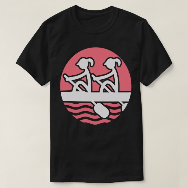 Camiseta Rowing Girls (Frente do Design)