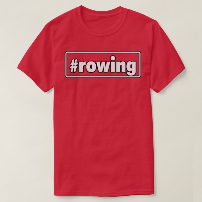 Camiseta Rowing Rowing 3 (Frente do Design)